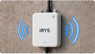 Place the IrysConnect gateway